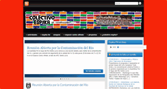 Desktop Screenshot of colectivoespika.sejuntalagente.org